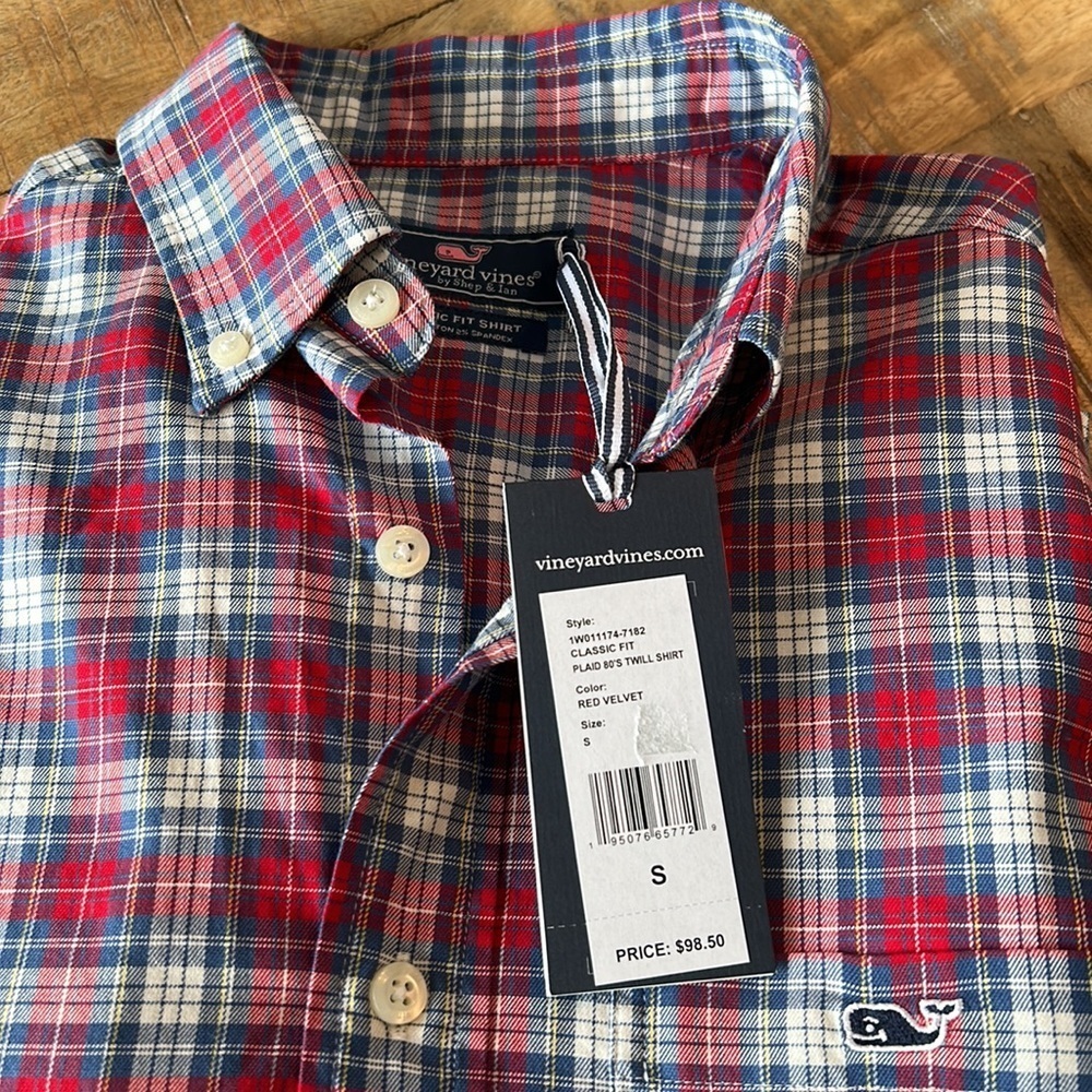 NWT Vineyard Vines classic Fit - Picture 2 of 6